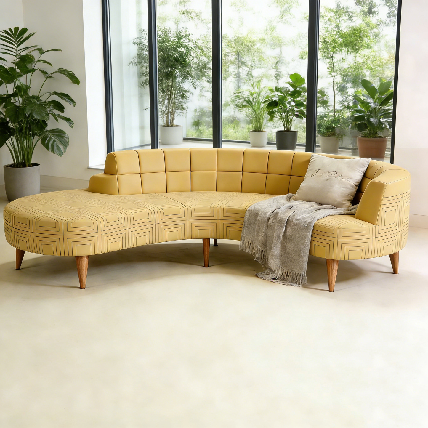 Honey Curve Sofa