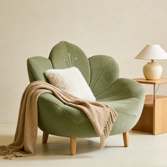 Lotus Leaf Accent Chair