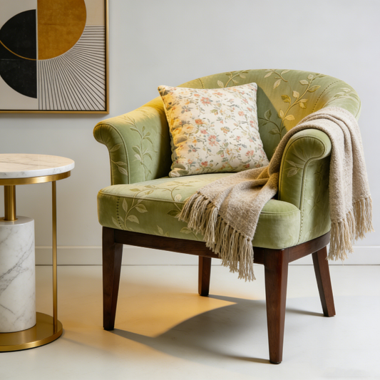 Verdant Vine Accent Chair