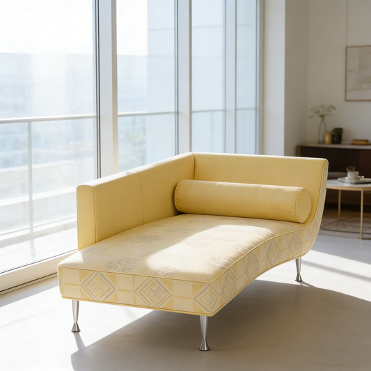 Sunshine Yellow Empress Chair