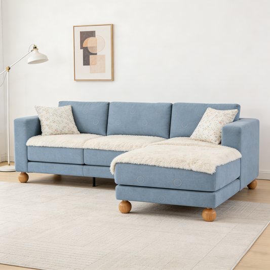 Cozy Cloud L-Shape Sofa
