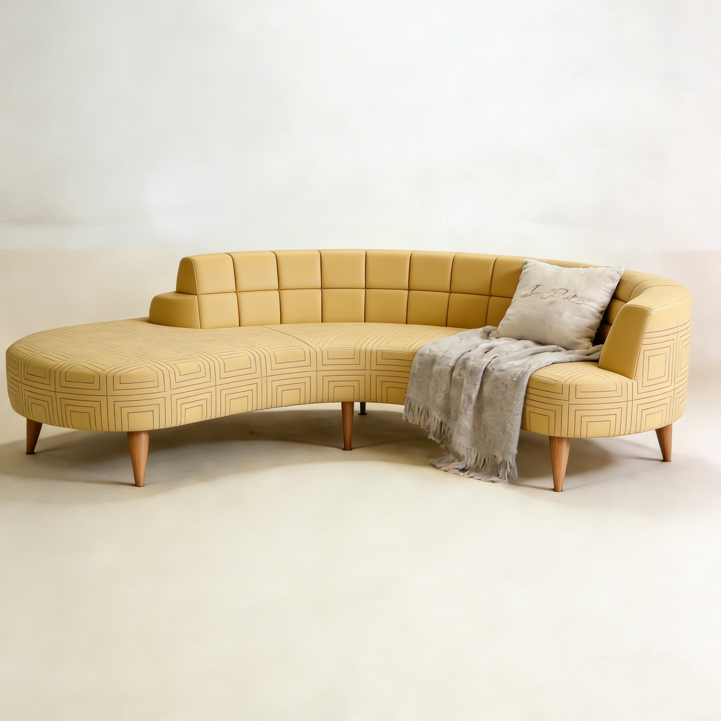 Honey Curve Sofa