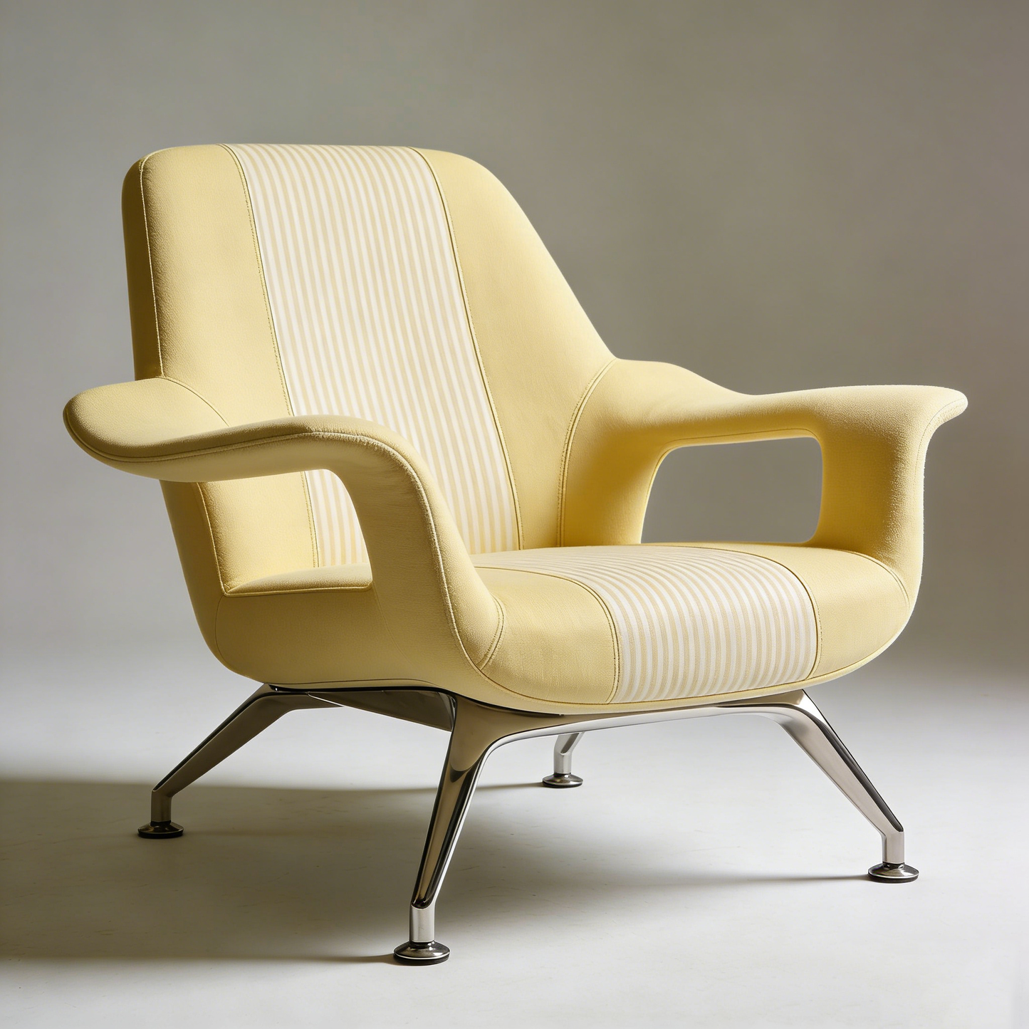 Sunny Stripe Accent Chair