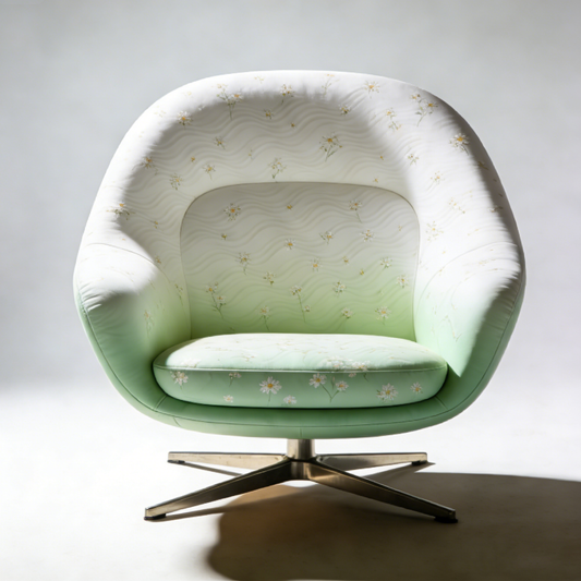Daisy Gradient Swivel Chair