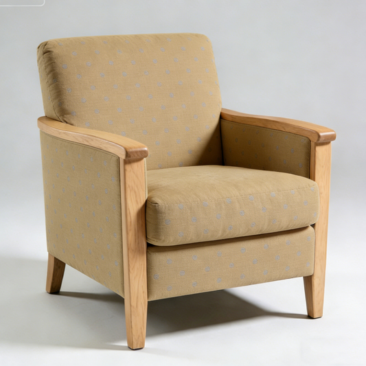 Oak Accent Chair
