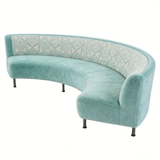 Aqua Curve Modular Sofa