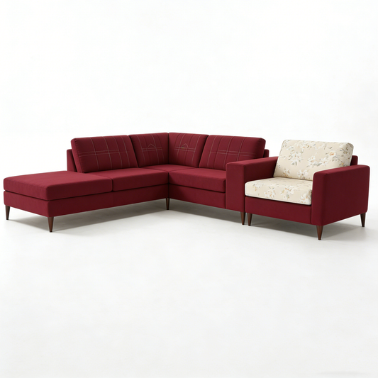 Crimson Modular Sofa Set