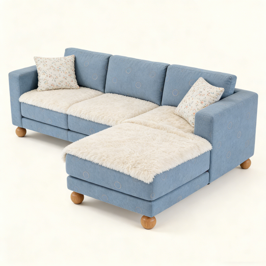 Cozy Cloud L-Shape Sofa